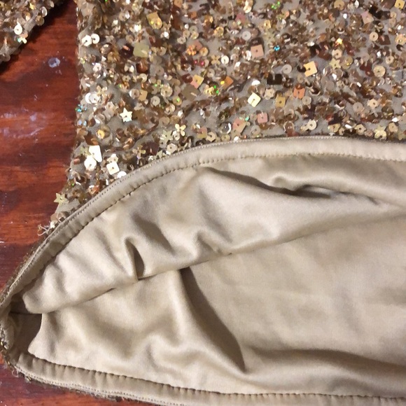 Vintage Gold Sequins top - Picture 6 of 12